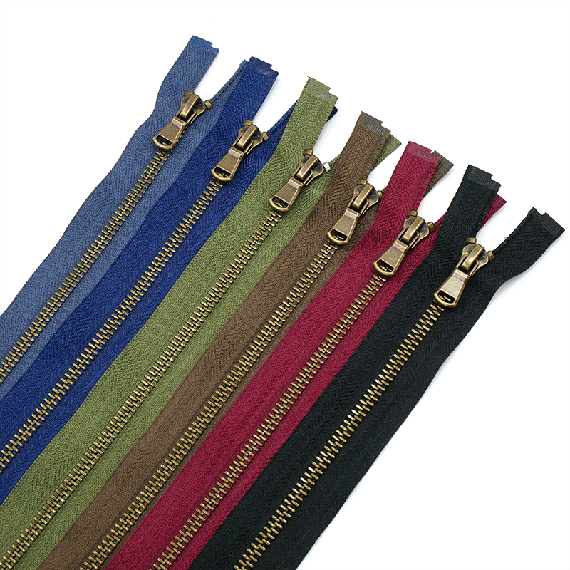 N ° 5 Metal Open End Zipper